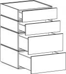 Комод Licata ОГОГО Обстановочка! (ЛДСП/Белый) арт.905644