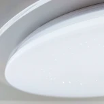 Потолочный светильник RGB круглый Citilux Спутник CL734480G (LED, 220V, пульт управления, круглые, звездное небо)