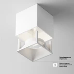 Накладной потолочный светильник Alfa LED 4000K 1x12Вт 24° Maytoni Technical C065CL-L12W4K (220V, куб)