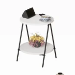 Стол приставной ESSEL SIDE TABLE (Белый) LEVE