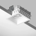 Встраиваемый светильник под гипсокартон и под LED модуль/ламп МR16 Lightstar Domino G214506WMOD (220V)