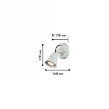 Спот Favourite Glocke 1583-1W