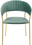 Стул Turin мятный с золотыми ножками Bradex Home FR 0912