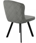 Стул 219 поворотный, B22 GREY, ножки черные Dikline 00-00062929