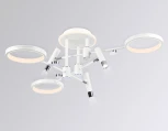 Потолочная люстра светодиодная на штанге Ambrella Comfort FL51646 (регулировка яркости, 220V, пульт управления)