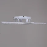 Потолочная люстра светодиодная на штанге с пультом, регулировкой цветовой температуры и яркости Reluce 03445-3.3-05C WH (220V)