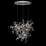 Подвесная люстра Loft It Spark 10101/3 Chrome (220V, на проводе, лепестки)