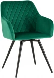 Стул вращающийся Дастин велюр зеленый УТ000036169
