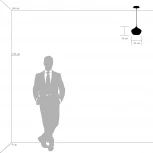 Подвесной светильник Lightstar Pentola 803041 (220V, на проводе, бокалы)