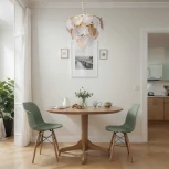 Подвесная люстра MW-Light Патриция 447012606 (220V, на цепи, листья)