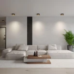 Светильник накладной светодиодный с переключ. цв. температуры Novotech Orbis 359599 черный IP20 LED 24W 220-240V 3000К\4000К\6000К