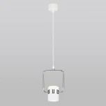 Подвесной светильник Eurosvet Oskar 50165/1 LED хром/белый