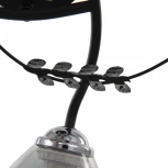 Потолочная люстра на штанге Arte Milano AMALFI-327685 327685/3A BK+CR (220V)