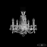 Подвесная люстра Bohemia 1402 1402/5/141 Ni Leafs Tube