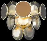 Настенный светильник каскадный Wertmark Oriella WE141.02.301 (220V, хрусталь)