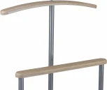 Вешалка костюмная Дэви 1 металлик/дуб сонома от фабрики Mebelik