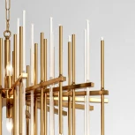 Подвесная люстра Wi-Fi Bogate's Allure 356/8 Smart (220V, управление смартфоном, голосовое управление, умный дом - Minimir Home, Алиса, Маруся, Салют, на цепи)