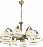 Подвесная люстра Arte Milano AM349737 349737/8 AB (220V, на цепи)