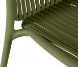 Стул уличный Scoop ОГОГО Обстановочка! (Пластик/Оливковый) арт.926842