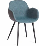 Кресло VALENTINO (mod. PC45-2) Tetchair (Бирюзовый,Серый,Черный).