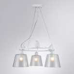 Подвесная люстра Arte Lamp Passero A4289LM-3WH (220V, на тросе, птички)
