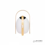 Интерьерная настольная лампа Bluetooth-динамик RGB iLedex Giggle OVS1100-CH WH (220V, пульт управления, управление смартфоном)