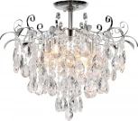 Потолочная люстра на штанге Escada Kelly 1123/6PL Chrome (220V, хрусталь, подвески)