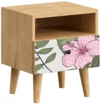 Тумба прикроватная Frida ОГОГО 624215 (с принтом)