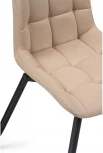 Стул Notta на металлокаркасе Челси К крутящийся бежевый / черный 520596