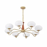 Подвесная люстра Arte Milano Napoli 310166/D900/8 BS/WD (220V, на цепи)