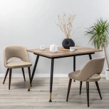 Стул R-Home Lars Сканди Браун/Тёмный Орех