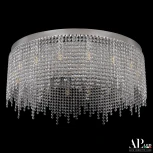 Потолочная люстра хрустальная APL LED Sicilia SH02.73.B.Ni.E14.PK