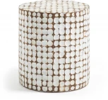 Журнальный стол La Forma (ex Julia Grup) Necoco (Белый/ Манго,Дерево)