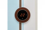 Терморегулятор AURA RONDA 8017 BROWN DARK (ТЕМНЫЙ КОРИЧНЕВЫЙ)