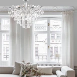 Потолочная люстра на штанге Lumien Hall Kaya LH0027/6C-CR