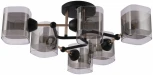 Потолочная люстра на штанге Arte Milano AMALFI 324308/6 BK+FG (220V)