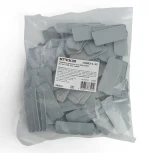 Торцевая заглушка для ЗНИ (серый) Stekker 39987