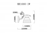 Бра MyFar Nile MR1680-1W (220V)