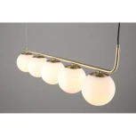 Подвесной светильник Omnilux Avetrana OML-66613-05 (220V, на тросе, шарики)