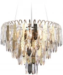 Подвесная люстра каскадная Ambrella TRADITIONAL TR5256 (220V, хрусталь, на тросе)