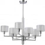 Потолочная люстра на штанге Crystal Lux Maestro SP-PL5+5 CHROME (220V)