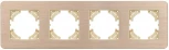 Рамка алюминиевая FRM-AKIRY-AL-4-GD (Arlight) 049733