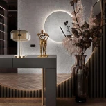 Настольная лампа Loft It Dauphin 10040T/B (LED, 220V, выключатель)