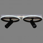 Потолочная люстра светодиодная с пультом Reluce 77804-3.3-2+2