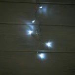 Бахрома светодиодная со статическим свечением, 6м. соединяемая, 80 светодиодов, белый свет Uniel ULD-B6006-080/STK WHITE IP44