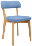 Стул R-Home Франк Блю-Лазур/Натур. Бук