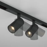 Трековый светильник магнитный 10W 48V Maytoni Focus Duo TR176-1-2X5WTW-M-B