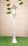 Наземный фонарь Elektrostandard Andromeda белое золото GLYF-8024F