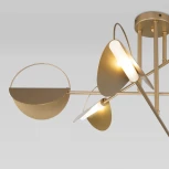 Потолочная люстра Wi-Fi на штанге Eurosvet Grazia 70148/6 (220V, управление смартфоном, голосовое управление, умный дом - Minimir Home, Алиса, Маруся, Салют)