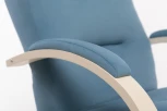 Кресло Leset Монэ (Фанера,Березовый шпон,Металл,Велюр/Синий) арт.2500000129575